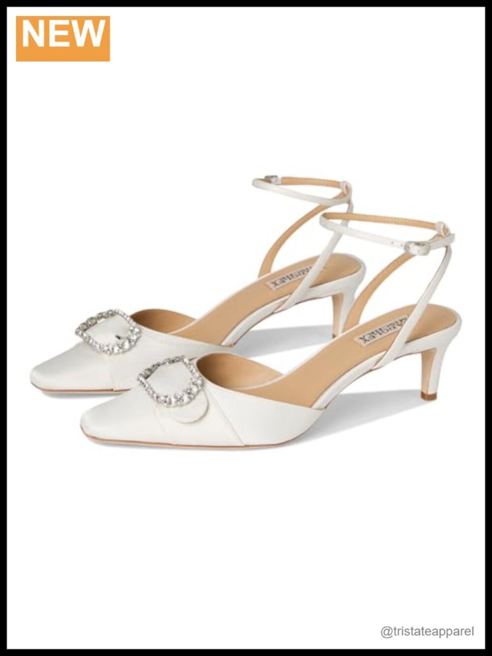 Pointed Toe Kitten Heel Ankle Strap Pumps Formal Evening Shoes